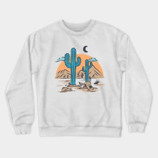 Western Desert Crewneck Sweatshirt